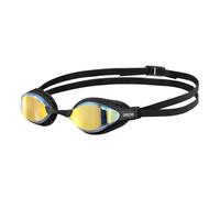 ARENA Cobra Core Swipe Mirror Occhialini Nuoto da Gara Unisex Adulto, Occhialini Piscina con Lenti a Specchio Curve, Anti-Appannamento, Protezione UV, 5 Ponti Nasali Intercambiabili