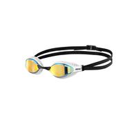 ARENA Cobra Core Swipe Mirror Occhialini Nuoto da Gara Unisex Adulto, Occhialini Piscina con Lenti a Specchio Curve, Anti-Appannamento, Protezione UV, 5 Ponti Nasali Intercambiabili