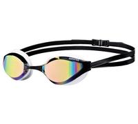 Occhialini da nuoto arena python mirror copper nero bianco