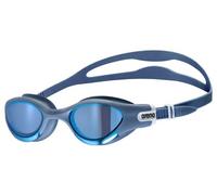 Occhialini da nuoto con lenti a specchio arena the one plus mirror blu grigio