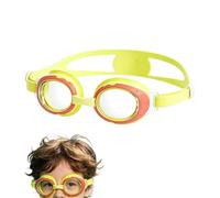 Occhialini da nuoto per bambini, antiappannamento, trasparenti in silicone, per bambini, per fascia di età 3 - 12 anni, sport, piscina, acquatico all'aperto