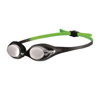 arena Occhiali da sole - Unisex - Black-silver-green Taglia unica