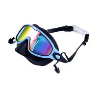 Occhialini da nuoto per bambini - con protezione per il naso, tappi per le orecchie anti-appannamento, maschera, lenti d'acqua per bambini, regolabili, comodi, piscine, immersioni, snorkeling, sport