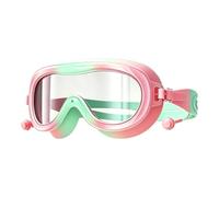 Occhialini da nuoto per bambini, con tappi per le orecchie | Occhialini da nuoto con fascia regolabile per bambini dai 3 ai 14 anni, fiume, lago, parco acquatico, vacanze, estate