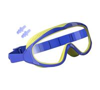 Occhialini da nuoto per bambini, occhiali da piscina con tappi per le orecchie impermeabili, anti-appannamento, a prova di perdite, protezione UV per esplorazioni subacquee in spiaggia