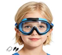Occhialini da nuoto per bambini - Set con Pinza Nasale e Tappi Antiappannamento a Prova di Perdite,Occhiali Nuoto,Impermeabile, Ragazzi e Ragazze, Piscina, Spiaggia, Acqua, Immersione, Allenamento e S