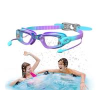 Occhialini da nuoto per, occhiali da acqua per - Occhiali da immersione,Occhiali da piscina antigraffio e anti-appannamento per, con cinghia regolabile a vista ampia, protezione UV, senza perdite, con