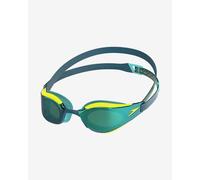 Occhialini da nuoto Speedo Fastskin Hyper Elite blu con lenti specchiate verdi