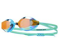 Tyr Black Ops 140ev Junior Mirror Swimming Goggles Blu Bambini