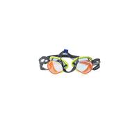 Occhialini da nuoto TYR Socket Rockets 2.0 Mirrored Rosso Fluorescente Giallo Taglia unica
