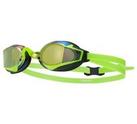 Occhialini da nuoto tyr stealth x mirrored performance verde