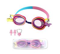 Occhialini da Nuoto Unicorn per Bambini 3-12 Anni, Occhialini Piscina Anti Appannamento Regolabili, Nasello Flessibile e Protezione UV, con Tappi per Orecchie, Clip per Naso e Custodia