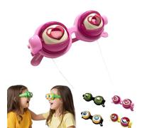 Occhialini da strizzare, con cordino lampeggiante, divertenti accessori per feste per spettacoli, spettacoli e scherzi nel Regno Unito, regalo divertente per adulti e bambini, accessori per costumi