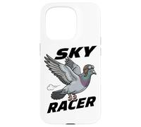 Occhialini da volo Sky Racer Racing Pigeon Funny Bird Custodia per iPhone 15 Pro