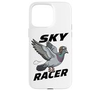 Occhialini da volo Sky Racer Racing Pigeon Funny Bird Custodia per iPhone 15 Pro Max