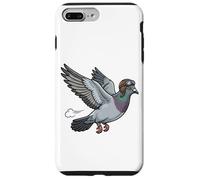 Occhialini da volo Sky Racer Racing Pigeon Funny Bird Custodia per iPhone 7 Plus/8 Plus