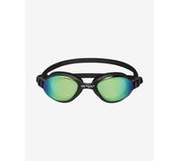 Occhialini Killa 180 nero con lenti a specchio verde