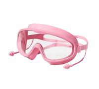 Occhialini Nuoto AntiAppannamento per Bambini, Maschera Piscina con Grandi Lenti, Lenti Medio-Scure per Ogni Ambiente, ProtezioneUV, Ponte Nasale Autoregolante,Occhiali Mare (Pink, One Size)