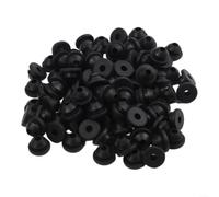 Occhielli in gomma per ringhiere per cavi da 1/8", 5/32", 3/16", riducono il rischio di ruggine sui pali metallici nel tempo (100 pezzi)