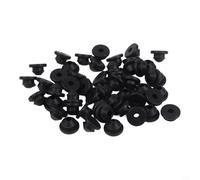 Occhielli in gomma per ringhiere per cavi da 1/8 di pollice 5/32 in 3/16" di diametro e funzionano con le dimensioni comuni della flangia (50PCS)