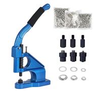 Occhielli Macchina a Pressione, Occhiellatrice Manuale Con 3 Matrici (6/10/12Mm)