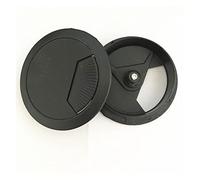 Occhielli per scrivania/lotto 60mm Passacavo for scrivania, tavolo, cassetto, armadio, passacavo in plastica nera
