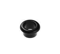Occhielli per scrivania Passacavi in lega di zinco for passacavi, copriforo for cavi, decorazione for armadi, porta cavi, ferramenta for mobili(Black,18mm)