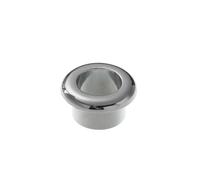 Occhielli per scrivania Passacavi in lega di zinco for passacavi, copriforo for cavi, decorazione for armadi, porta cavi, ferramenta for mobili(Silver,18mm)