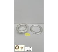 Occhielli Vela in "ALLUMINIO" finitura Nichel vl/80-VL-60-VL-50(Pezzi 100)