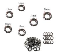 Occhiello Con Rondella Fai da Te Accessori IN Pelle Metallo 14mm 15mm 16mm 17mm