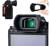 Occhiello per fotocamera in silicone morbido per Sony A7RIV A7RIII A7III A7SII A7RII A7II A7S A7R A7 A9II A9 A58 A99II Eye Cup Protector sostituisce Sony FDA-EP18 FDA-EP16 FDA-EP15