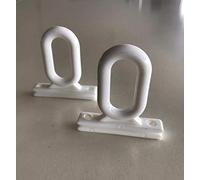 Occhiello per tenda. 1coppia (2 pezzi). Occhiolo-aggancio-attacco. Anello per tenda