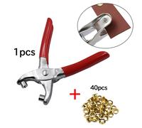 Occhiello Pinze 9.5mm Five-Jaw Fibbia Pinze Occhiello Rivetti per Cucire Denti