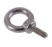 Occhiello Sollevamento 1 Pz M4 M5 M6 M8 Viti a occhiello di sollevamento marino in acciaio inossidabile 304 Anello con foro for cavo Corda a for Living Lifting and Various Engineering Equipme(M4)