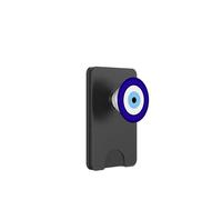 Occhio che tutto vede simbolo greco blu portafortuna PopSockets PopWallet per MagSafe