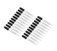 Occhio Contagocce,20pz 1ml Vetro Dritto Punta Graduato Orecchio Contagocce
