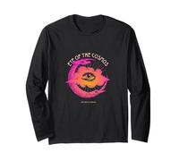 Occhio del cosmo - Luna mistica vintage & Eye Art Maglia a Manica