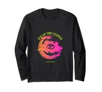 Occhio del cosmo - Luna mistica vintage & Eye Art Maglia a Manica