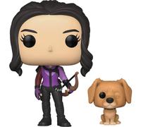 Occhio di Falco Kate Bishop e Lucky The Pizza Dog Funko Pop da collezione Figur
