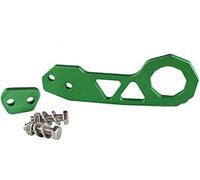 Occhio di Traino Gancio di Traino, Gancio di Traino Posteriore Pieghevole for Auto da Corsa in Lega di Alluminio 6061 Multicolore(Green)