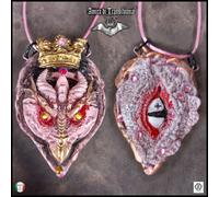 occhio drago corona talismano amuleto gioiello pendente bigiotteria uomo donna