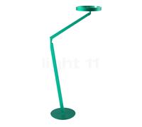 Occhio Gioia Lettura Lampada da lettura LED, testa verde vivace/corpo verde vivace