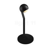 Occhio Io Tavolo C Lampada da tavolo LED, testa nera opaca/copertura nero opaco/corpo nero opaco/piede nero opaco - 2.700 K