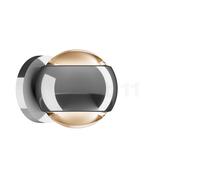 Occhio Io Verticale Volt D Lampada da parete LED, testa cromo lucido/fissaggio cromo lucido - 2.700 K - B-stock - come nuovo e testato - nessun segno visibile di utilizzo