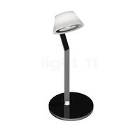 Occhio Lei Tavolo Iris Lampada da tavolo LED, copertura cromo lucido/corpo cromo lucido/piede cromo lucido - 3.000 K - B-stock - come nuovo e testato - nessun segno visibile di utilizzo