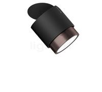 Occhio Lui Alto Volt Zoom Faretto LED, testa nera opaca/riflettore phantom - 2.700 K