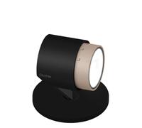 Occhio Lui Basso Zoom Lampada da tavolo LED, testa nera opaca/corpo nero opaco/piede nero opaco/Riflettore dorato opaco - 3.000 K