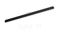 Occhio Mito Alto 100 Up Wide Lampada da soffitto LED, testa nera opaca/copertura bianco opaco - 2.700-4.000 K - DALI