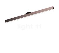 Occhio Mito Alto 100 Up Wide Lampada da soffitto LED, testa phantom/copertura nero opaco - 2.700-4.000 K - DALI