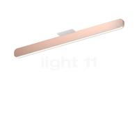 Occhio Mito Alto 70 Up Narrow Lampada da soffitto LED, testa dorato opaco/copertura bianco opaco - 2.700-4.000 K - Occhio Air